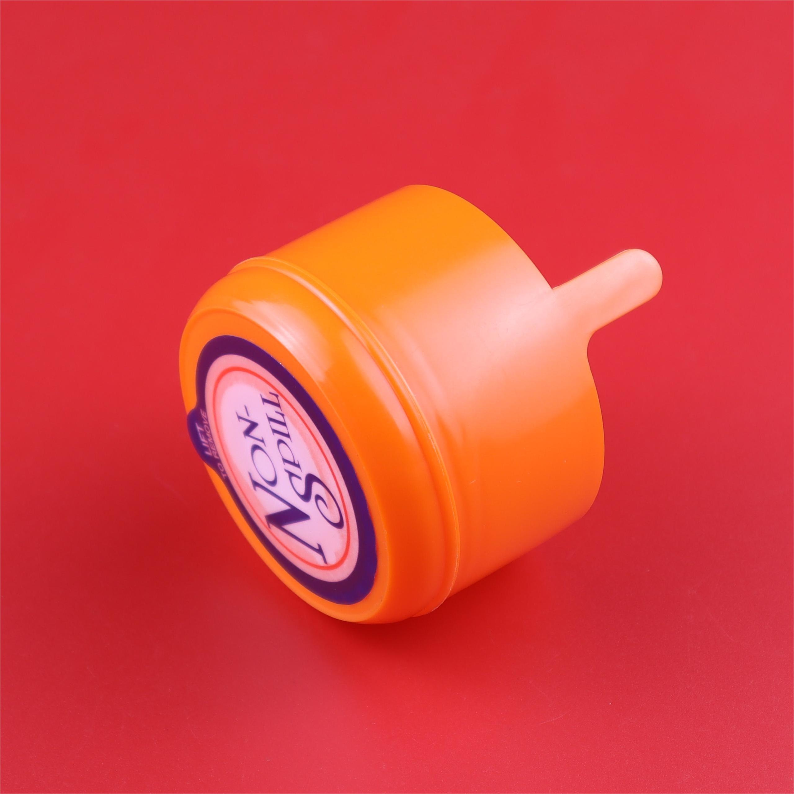 Orange Two-Color 5-Gallon Bottle Cap