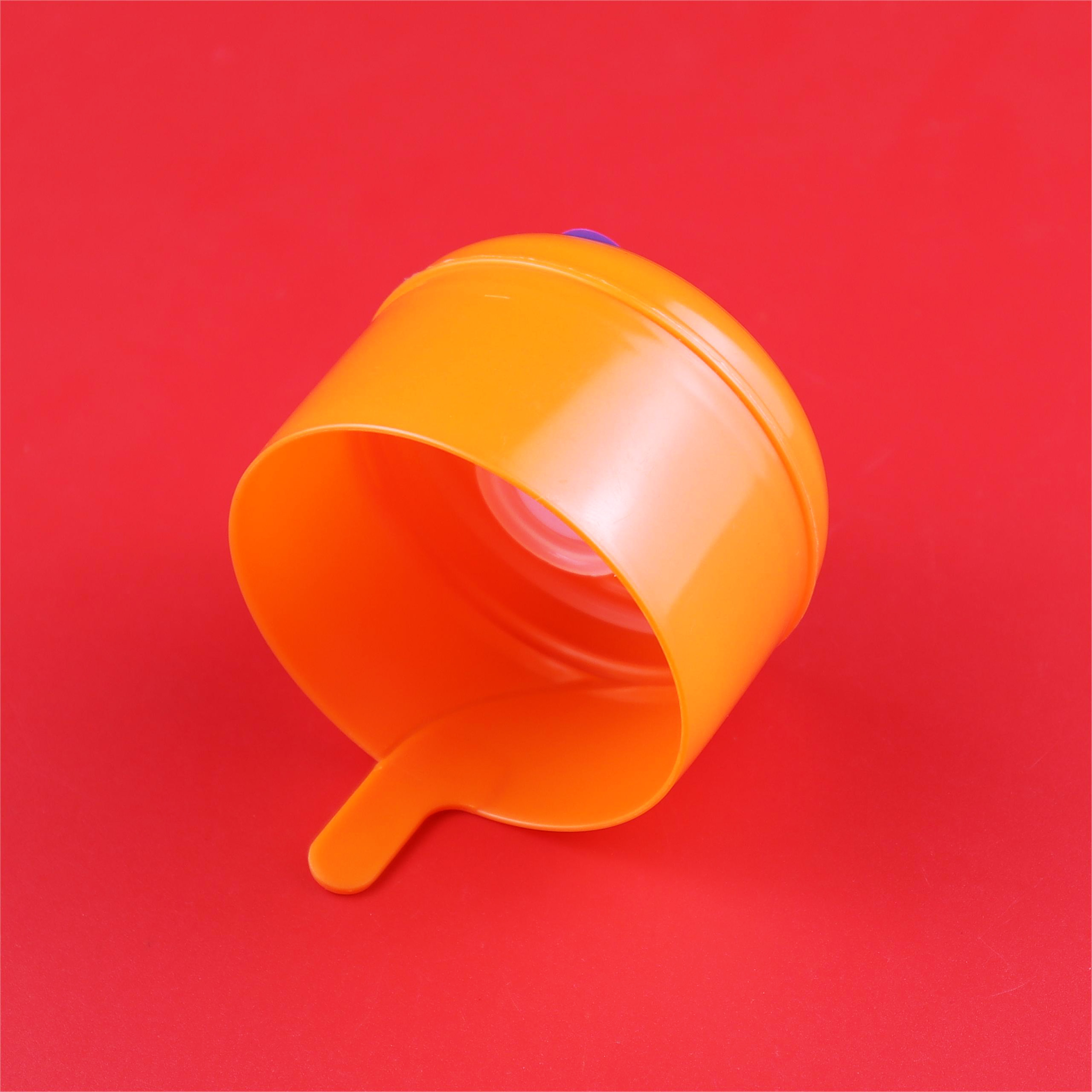 Orange Two-Color Cap view 2