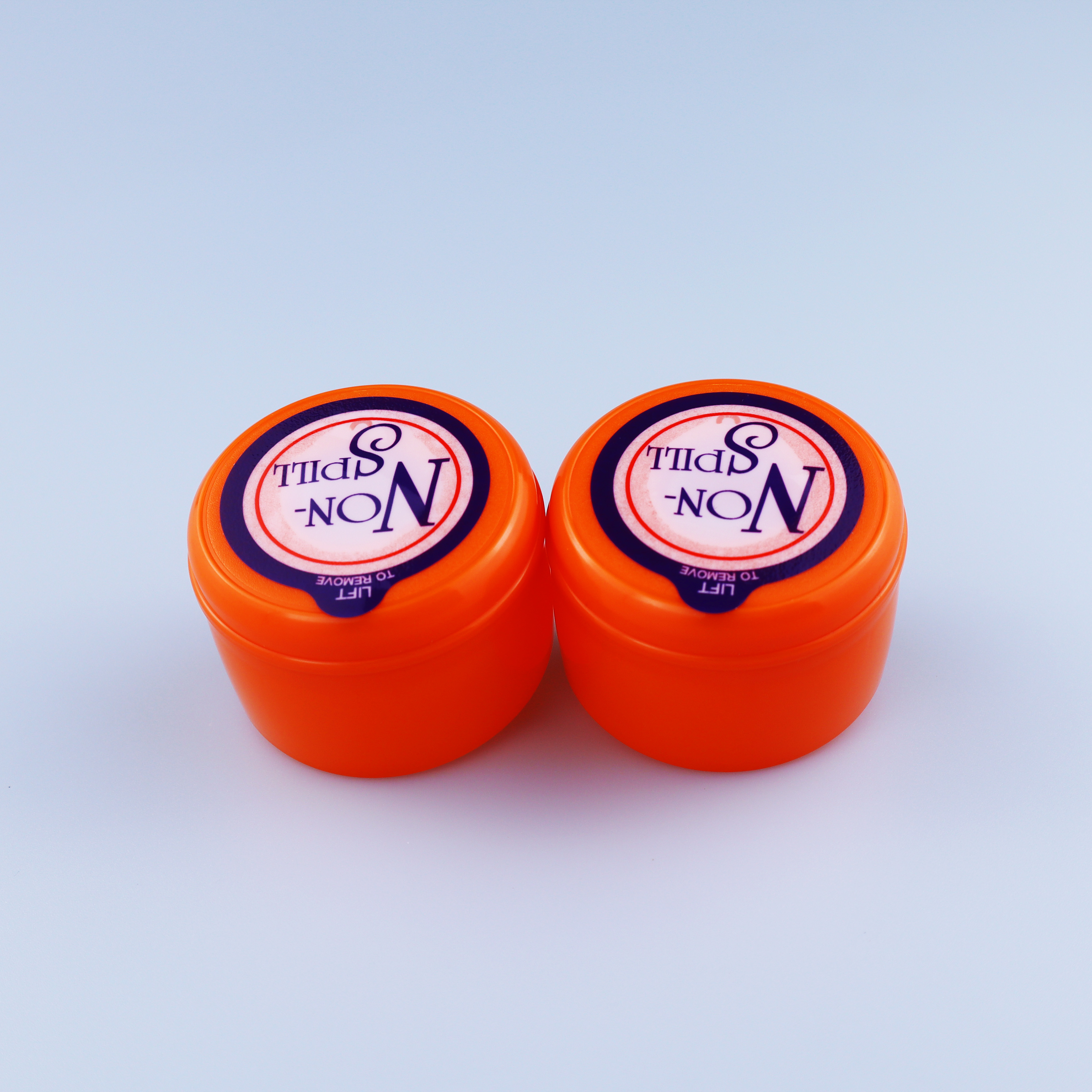 Orange Two-Color Cap view 4