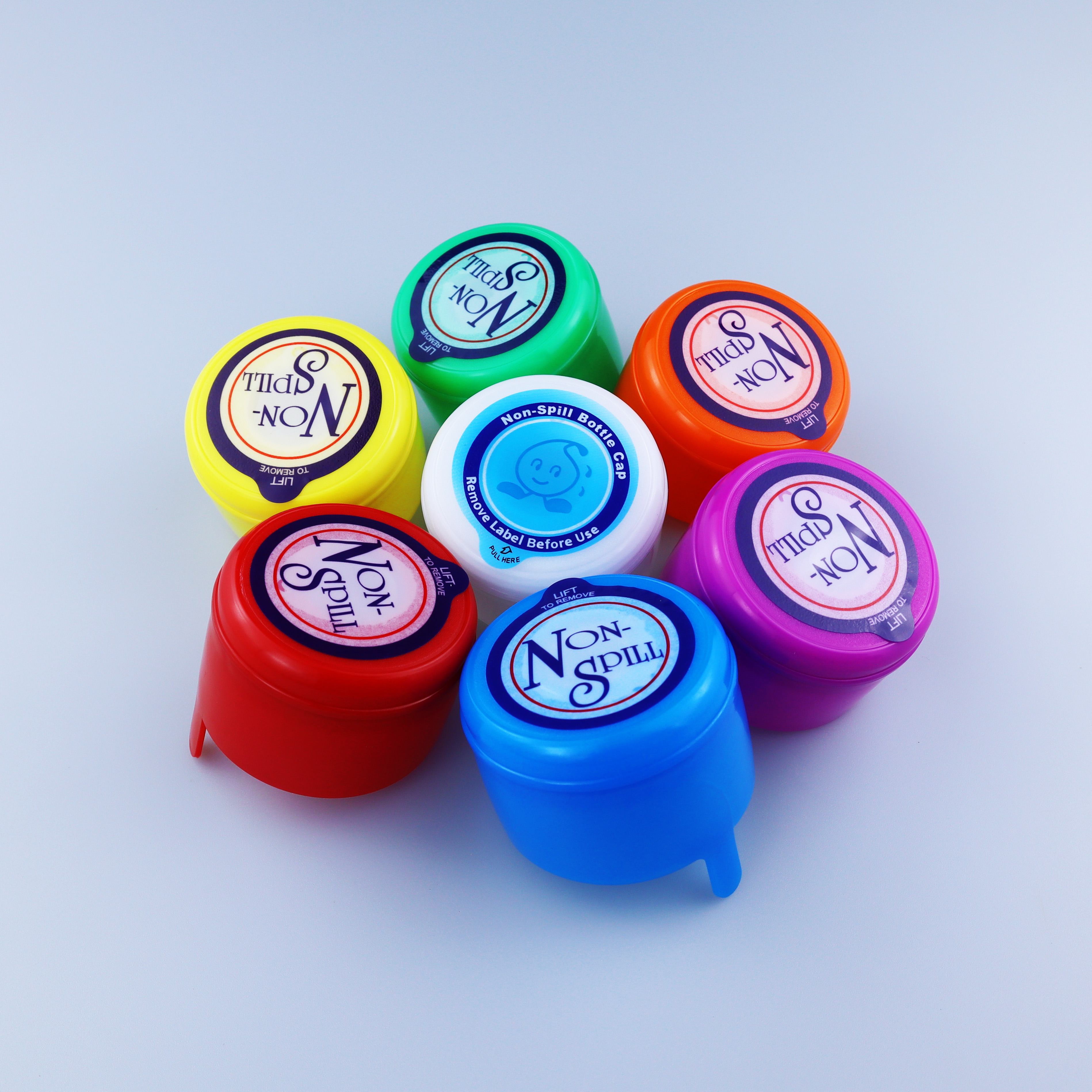 Seven-Color 5-Gallon Bottle Cap