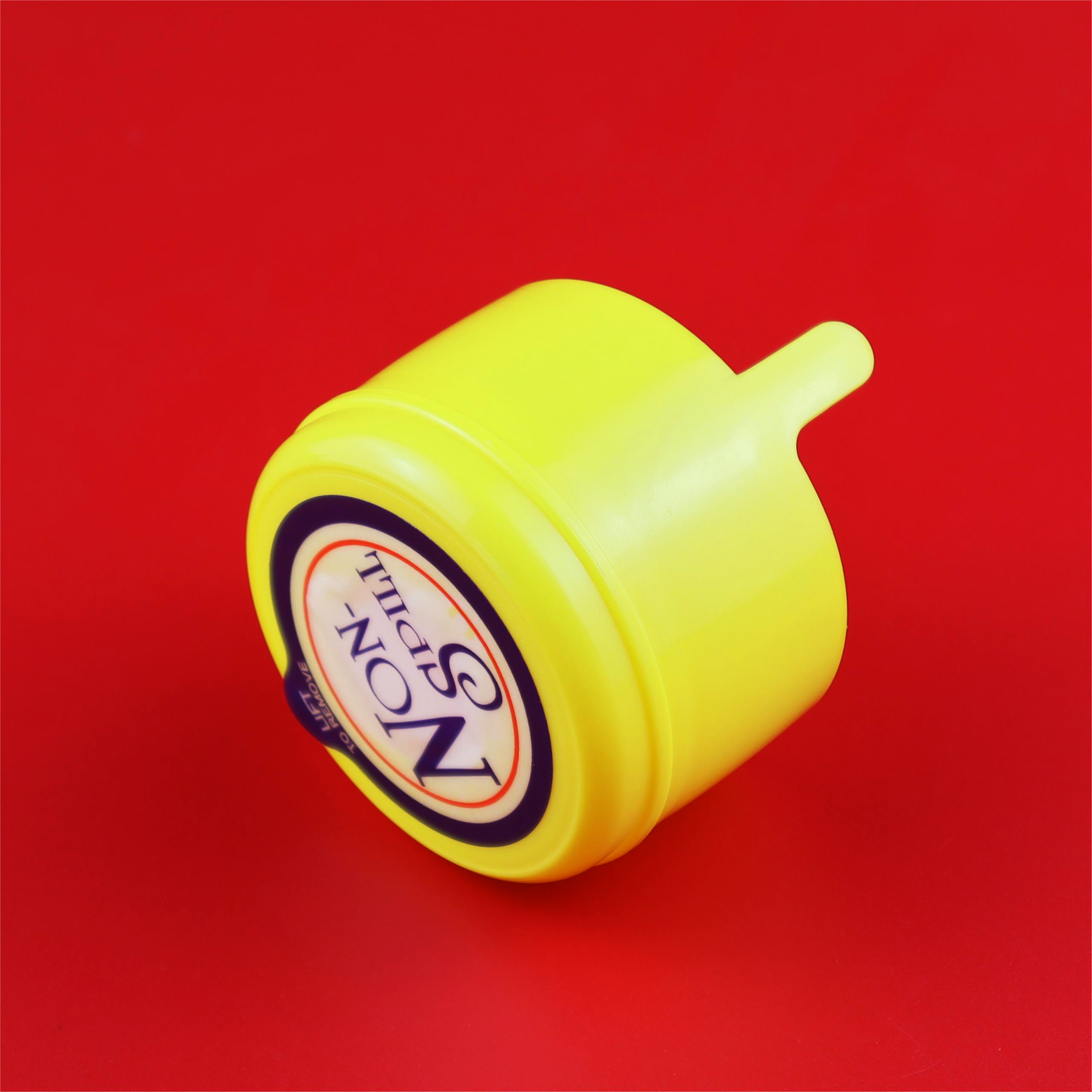 Yellow Two-Color 5-Gallon Bottle Cap